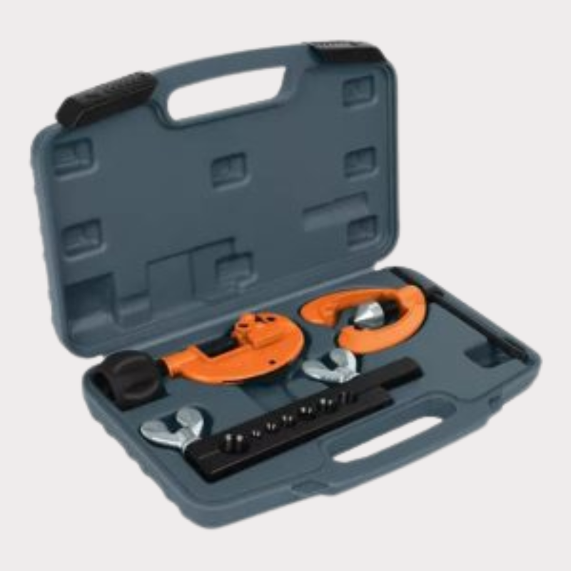 Juego de rebordeador y cortador de tubo, Truper