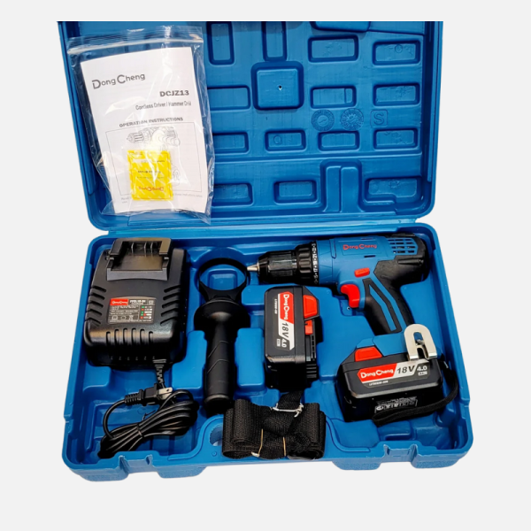 Taladro Inalambrico 18V/4 Ah DongCheng. - Imagen 2