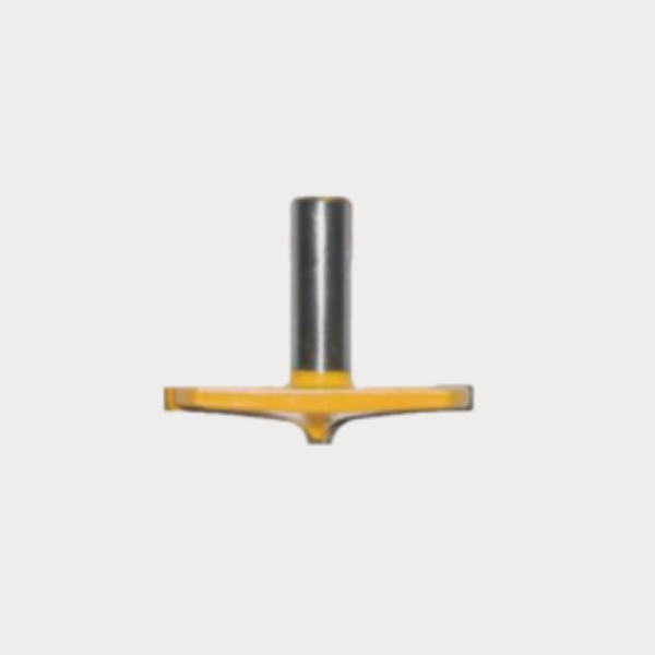 Fresa ruteadora doble corte ondulado extra ancho 2.1/2" Welldone.