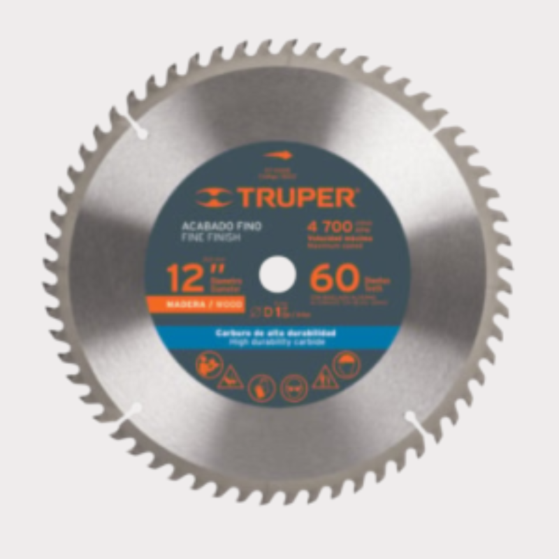 Sierra 12"x30x 60T TRUPER