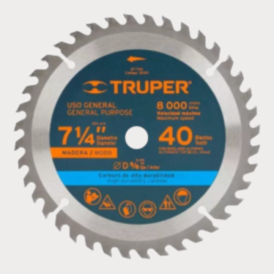 Sierra 7/1/4"x30x 40T TRUPER
