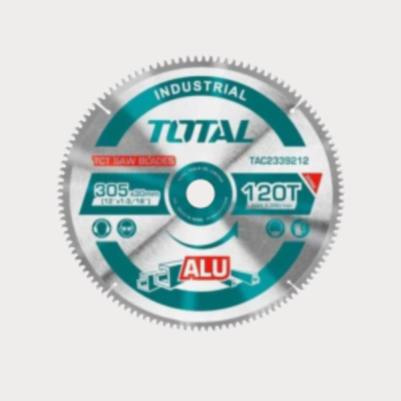 Sierra 10"x30x 100T Aluminio TOTAL