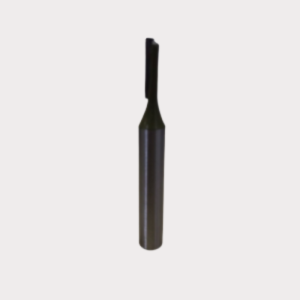 Fresa corte recto 1 filo tungsteno eje 1/4" x 1/8" Discover.