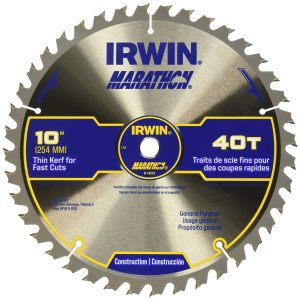 Sierra 10"x30x 40T IRWIN