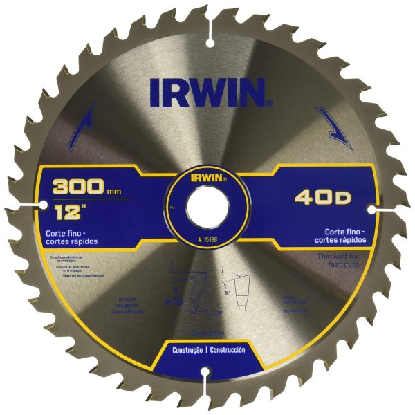 Sierra 12"x30x 40T IRWIN