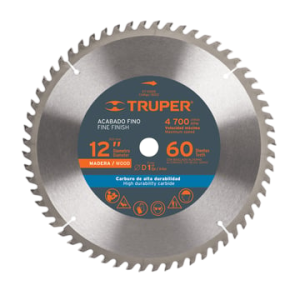 Sierra 12"x30x 60T TRUPER