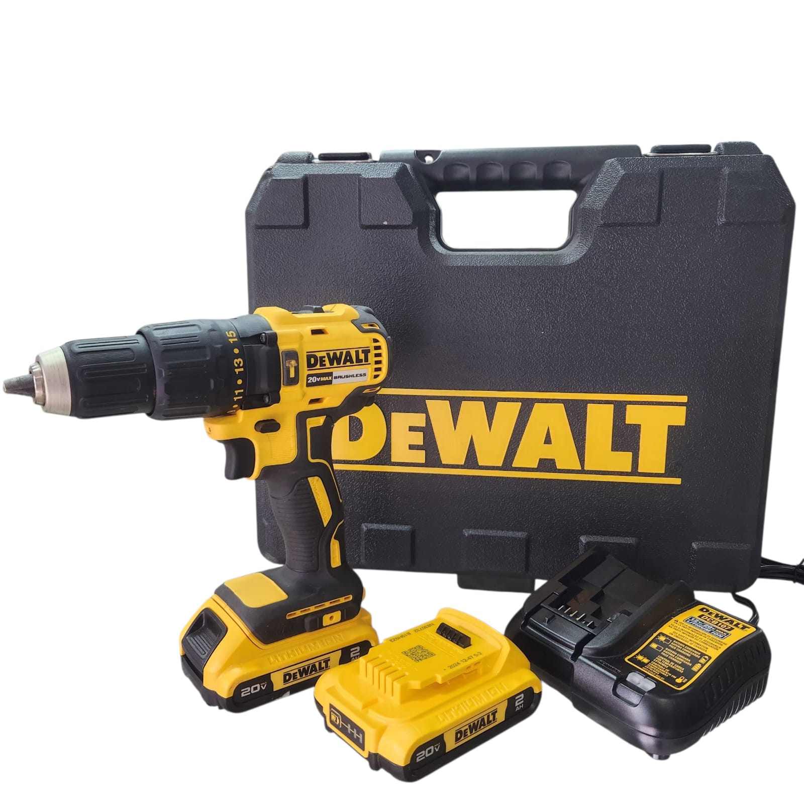 Taladro Percutor/Atornillador DEWALT DCD7781D2 20V MAX Brushless 1/2"